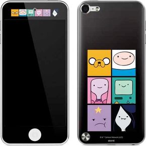 Skinit Decal MP3 Player Skin Compatible with iPod Touch (5th Gen&2012) - Officially Licensed Warner Bros Adventure Time Character Tiles Design