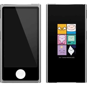 Skinit Decal MP3 Player Skin Compatible with iPod Nano (7th Gen&2012) - Officially Licensed Warner Bros Adventure Time Character Tiles Design