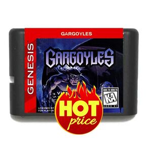خرطوشة لعبة Gargoyles 16bit لـ Sega Genesis Megadrive Video Dames