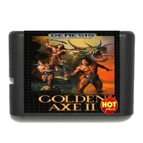 Golden Axe II 2 16bit game cartridge for Sega Genesis Megadrive video game consoles Region Free