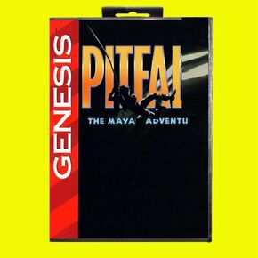 Pitfall TMA Game Cartridge 16 Bit MD Game مع صندوق بيع بالتجزئة لـ Sega Mega Drive