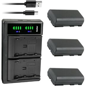 Kastar 2-Pack Battery and LTD2 USB Charger Replacement for Phase One P30 Plus P30+, Phase One P40, Phase One P40 Plus P40+, Phase One P45, Phase One P45 Plus P45+, Phase One P65