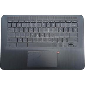 استبدال الكمبيوتر المحمول العلوي مجموعة مفاتيح لوحة المفاتيح في HP Chromebook 14 G6 L90459-001