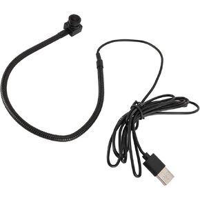 Tiny Size 1080P Center Webcam 2MP Fixed Focus Lens with Clear Sound for 2000 7/8 32 Bit TV - Plug and Play, PVCH Material