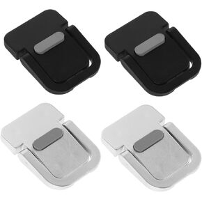 Homoyoyo 2Pairs Invisible Laptop Riser Compact Laptop Stand for Home Office Height for Ergonomic Posture Space Saving Design Lightweight Portable Holder