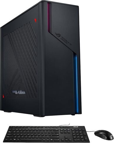 ASUS ROG G22CH-PB776 Gaming Desktop PC (Intel i7-13700F, GeForce RTX 4070 12GB GDDR6X, 16GB DDR5, 2x2TB PCIe SSD (4TB), Air Cooling, 600W PSU, WiFi 6E, Win 11 Pro) (Renewed) in Saudi Arabia