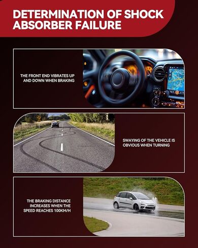 Rear Shocks Absorber Struts Replacement for 2001-2010 Silverado 2500 HD, 2001-2010 Sierra 2500 HD, 99-04 Silverado 2500, 07 Silverado 2500 HD Classic, 01-03 05-06 Silverado 1500 HD 37164 * 2 in Kuwait