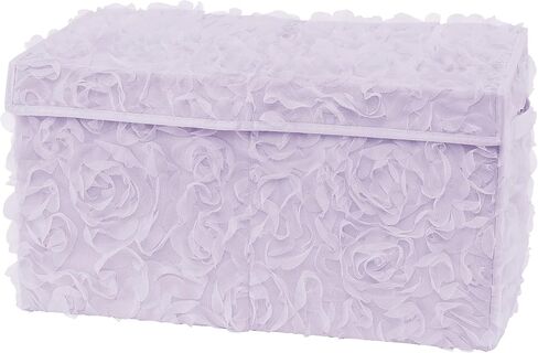 Sweet Jojo Designs Pink Floral Rose Girl Small Fabric Toy Bin Storage Box Chest For Baby Nursery Kids Room - Solid Blush Flower Luxurious Elegant Princess Vintage Boho Shabby Chic Luxury Glam Roses in Saudi Arabia