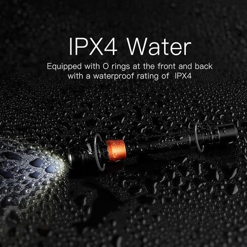 KunHe 500 Lumens Small LED Pen Flashlight Rechargeable IPX4 Waterproof Pocket Size Pen Flashlight with Steel Pocket Clip USB C Charging Cable Work Light Valentine Gifts for Men in Saudi Arabia