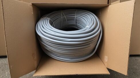 كابل كات 6 ، 1000 قدم ، 23Awg ، 550 ميجا هرتز ، كابل الشبكة الداخلية ، رمادي/أحمر (رمادي) in Kuwait