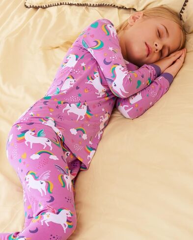 Bamboo Baby Boys Girls Pajama Sets 2-8Y Toddler Kids Softness Two Piece Long-Sleeve Snug fit Sleepwear Pjs White Panda in Kuwait