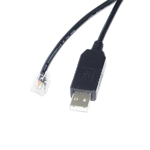 FT232RL رقاقة USB إلى RJ12 6P6C RS232C كابل الاتصال التسلسلي لوحدة التحكم في وحدة H-PCP-J إلى الكمبيوتر (5M) in Saudi Arabia