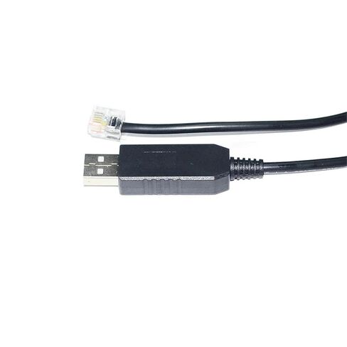 FT232RL رقاقة USB إلى RJ12 6P6C RS232C كابل الاتصال التسلسلي لوحدة التحكم في وحدة H-PCP-J إلى الكمبيوتر (5M) in Saudi Arabia