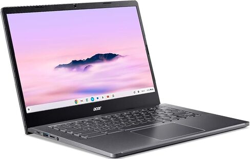 acer Chromebook Plus 514 Laptop with Google AI, Intel 8-Core i3-N305, 8 GB LPDDR5, 512 GB SSD, 14" FHD 1920 x 1080 IPS Touch Screen, Wi-Fi 6E, 1080P Webcam, Chrome OS, 1080p Webcam, Long Battery Life in Saudi Arabia