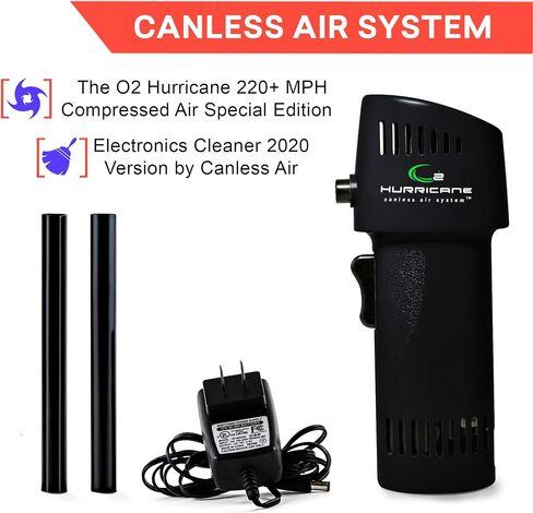 Cordless O2 Hurricane 220+ MPH AIR DUSTERABLE DUSTER و AIR AIR COMPLIST in Kuwait
