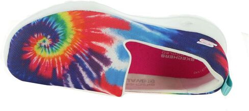 Skechers Women's Go Walk Joy Sneaker White/Multi in Saudi Arabia