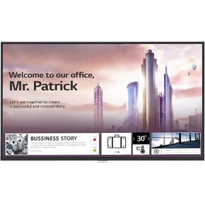 LG Electronics 55UH5F-H 55'' Digital Signage, Clear View with Non-Glare Coating, Ultra HD Resolution, Narrow Bezel & Slim Depth, Built-in Speaker, 30° Tilting Installation