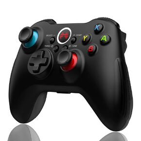 Beitong Asura 2NS Controller PC ، ألعاب Gaming Dual Varrate Gamepad لنظام التشغيل Windows 7 8 10 11 Steam Deck ، الاهتزاز المزدوج ، وظيفة توربو ، عصا التحكم في مجال الرياضة الإلكترونية