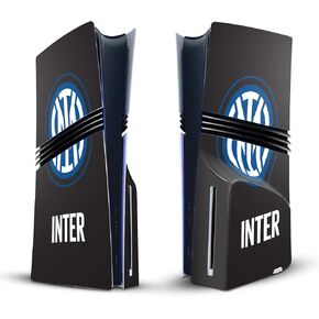 Head Case Designs Officially Licensed Inter Milan Logo Badge Vinyl Sticker Gaming Skin Decal Cover Compatible With Sony PlayStation 5 PS5 Pro Disc Edition Console