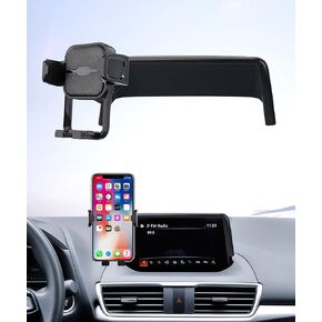 Car Phone Holder for 2014-2016 Mazda 3/2016-2021 Mazda CX-3, 360° Rotation, 7 inch Screen Fixed Clip, Auto Accessories Navigation Bracket, Interior Decoration Mobile Phone Mount