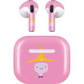Skinit Decal Audio Skin Compatible with Apple AirPods (3rd Gen, 2021) - Officially Licensed Warner Bros Princess Bubblegum Design