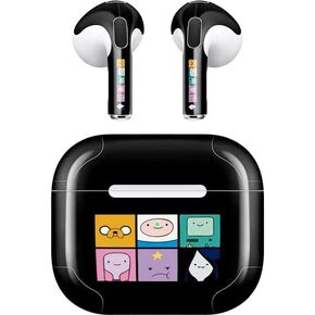 Skinit Decal Audio Skin Compatible with Apple AirPods (3rd Gen, 2021) - Officially Licensed Warner Bros Adventure Time Character Tiles Design