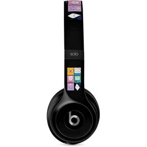 Skinit Decal Audio Skin Compatible with Beats Solo 2 Wired - Officially Licensed Warner Bros Adventure Time Character Tiles Design