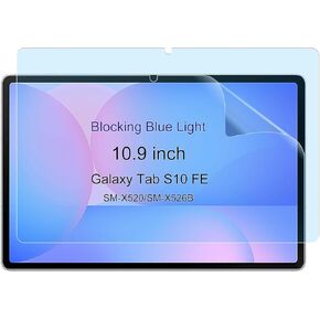 KEANBOLL 2 Pack Blocking Blue Light Screen Protector Designed for New 2025 Samsung Galaxy Tab S10 FE 10.9" (10.9-inch,SM-X520/SM-X526B), Anti Blue Light Anti Glare (Matte) Shield