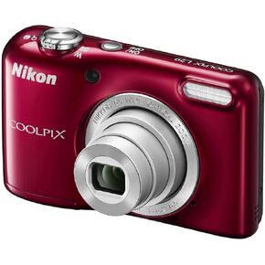Nikon Coolpix L29 16.1 MP Point and Shoot Camera with 5x Optical Zoom (Red)