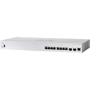 Cisco Business CBS350-8XT Managed Switch | 8 Port 10GE | 2x10G SFP+ Shared | Limited Lifetime Hardware Warranty (CBS350-8XT-NA) (Renewed)