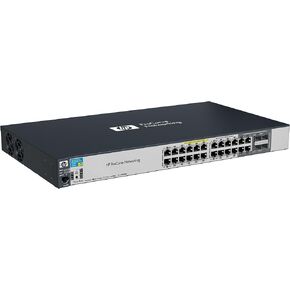 HP ProCurve J9299A 2520G-24-PoE 24 Port PoE Gigabit Switch (Renewed)