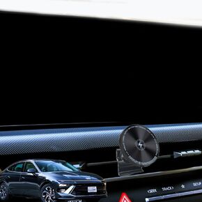بالنسبة إلى Sonata Phone Mount 15W الشحن اللاسلكي المغناطيسي 2025 سوناتا ملحقات مصنوعة لتصميم معتمد من 2024 حاضر OEM