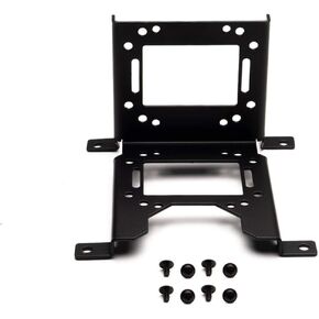 Bykski 120mm Multi Function 90 Degree Shelf Style Water Cooling Bracket - Black (B-PMFS)