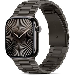 تاسيكار شريط متوافق مع Apple Watch Band 49mm 45mm 44mm 42mm 42 مم حزام بديل للمعادن الفولاذ المقاوم للصدأ متوافق مع Apple Watch Ultra 2 Ultra Series 9 8 7 6 5 4 3 2 1 SE