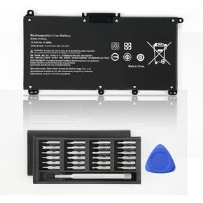 HT03XL L11119-855 Laptop Battery for HP Pavilion 14/15/17 Series - Compatible with 14-CE/-DF/-DK, 15-DA/-DW/-DY, 17-by/CA & Models like 15-DA0002DX/15-CS3073CL Li-ion Replacement [11.55V 41.9Wh]