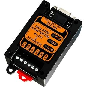RS232 to RS485 RS422 Isolated Converter 2-Way Conversion RS-485 Interface Data Serial Adapter Cable 7-36VDC