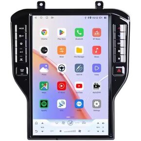 Qualcomm Android 13 Radio for Ford Mustang 2015-2020 Stereo Upgrade 14.4 Inch 2K IPS Screen 8G+128G Build-in Wireless Carplay/Android Auto/WiFi 4G LTE