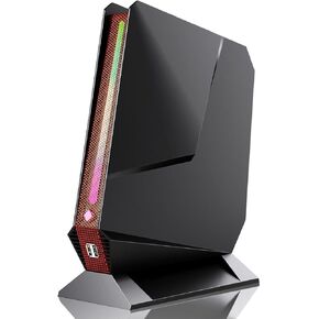 Mini Gaming PC, 12Th Gen Core i9-12900H Up to 5 GHz, RTX 3050 Ti 8GB GDDR6 Mini Desktop Computer, 32GB RAM 1TB NVMe SSD, Support RGB Lights, 4K Triple Display, 2.5G LAN, Wi-Fi 6E BT 5.3, Win 11 Pro
