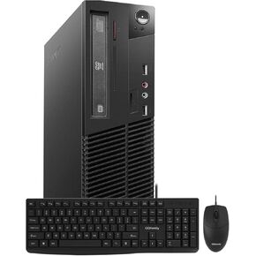 Lenovo Thinkcentre M73 SFF i3 Desktop Computers Small Form Factor Windows 10 Pro, 8GB Ram 500GB Hard Drive, WiFi, DVD, VGA, DP Port, Keyboard and Mouse (Renewed)