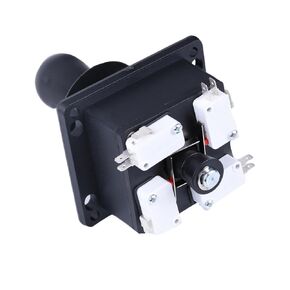 ZEZEFUFU 1* Adjustable Competition 4 Way 8 Way Arcade Game Joystick with Microswitch Game DIY Part