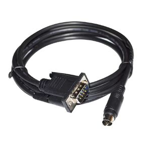 RS232 DB9 D-SUB9PIN Male to MINI DIN 8P Programming Cable(3metres)