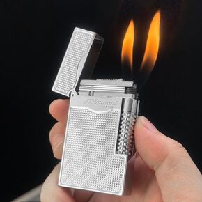 Classic Dual Soft Flame Lighter, Le Grand Lighters, Clear Sound, Adjustable, Gift for Men Dad Boyfriend Husband Friend