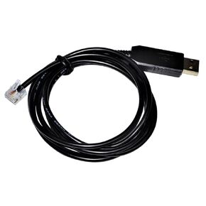 FT232RL USB to RJ11 RJ12 6P4C Adapter RS232 Serial Communication Cable for Controller/Inverter(1.8m)
