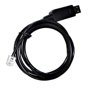 FT232RL USB to J5 A 6-PIN RJ-12 RJ-11 Connector RS232 Serial Communication Cable for S200 CAN Base Unit AC DC Drive(1.8M,PL2303GT Chip)