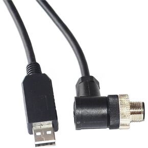 FT232RL CHIP USB to M12 8PIN RS232 Converter Serial Communication Cable for ICS Series BALANCES to PC Host(3metres,Straight Connector) in Kuwait