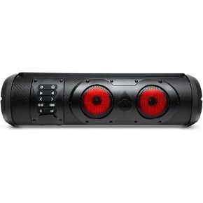 by ECOXGEAR SE18R 300-Watt Amplified Powersports 5 Speaker Bluetooth LED Backlit Soundbar Waterproof Dirtproof with Standard Mounting Bracket