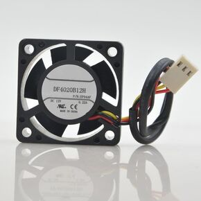 DC12V 0.22A DF4020B12H 4020 4cm 3-Wire Switch Large air Volume Cooling Fan