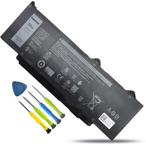 54WH DR02P R73TC Battery Replacement for Dell Latitude 3440 5440 5450 5540 5550 7455 Precision 3480 3490 3580 3590 P127F P127F001 P169G P169G001 P181G P182G Series 2X1V9 803W6 GRWKG JTG7N