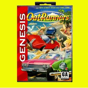 Outrunners Game Cartridge 16 Bit MD Game مع صندوق بيع بالتجزئة لـ Sega Mega Drive