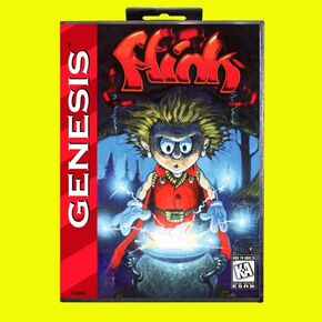Flink Game Cartridge 16 Bit MD Game Card With Retail Box For Sega Mega Drive